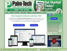 Tablet Screenshot of palm-tech.com